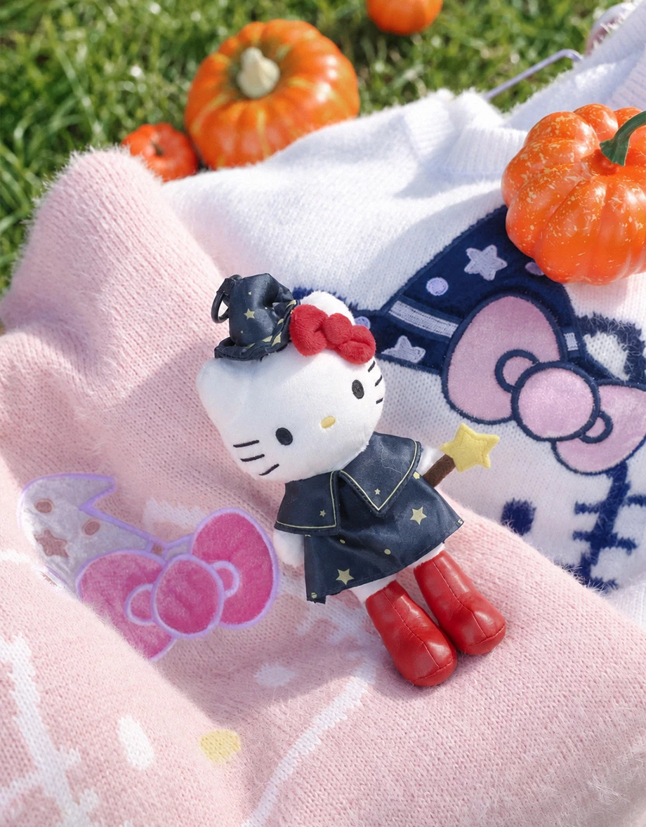 【Hello Kitty】長腿Kitty絨毛娃娃吊飾 【Hello Kitty】長腿Kitty絨毛娃娃吊飾