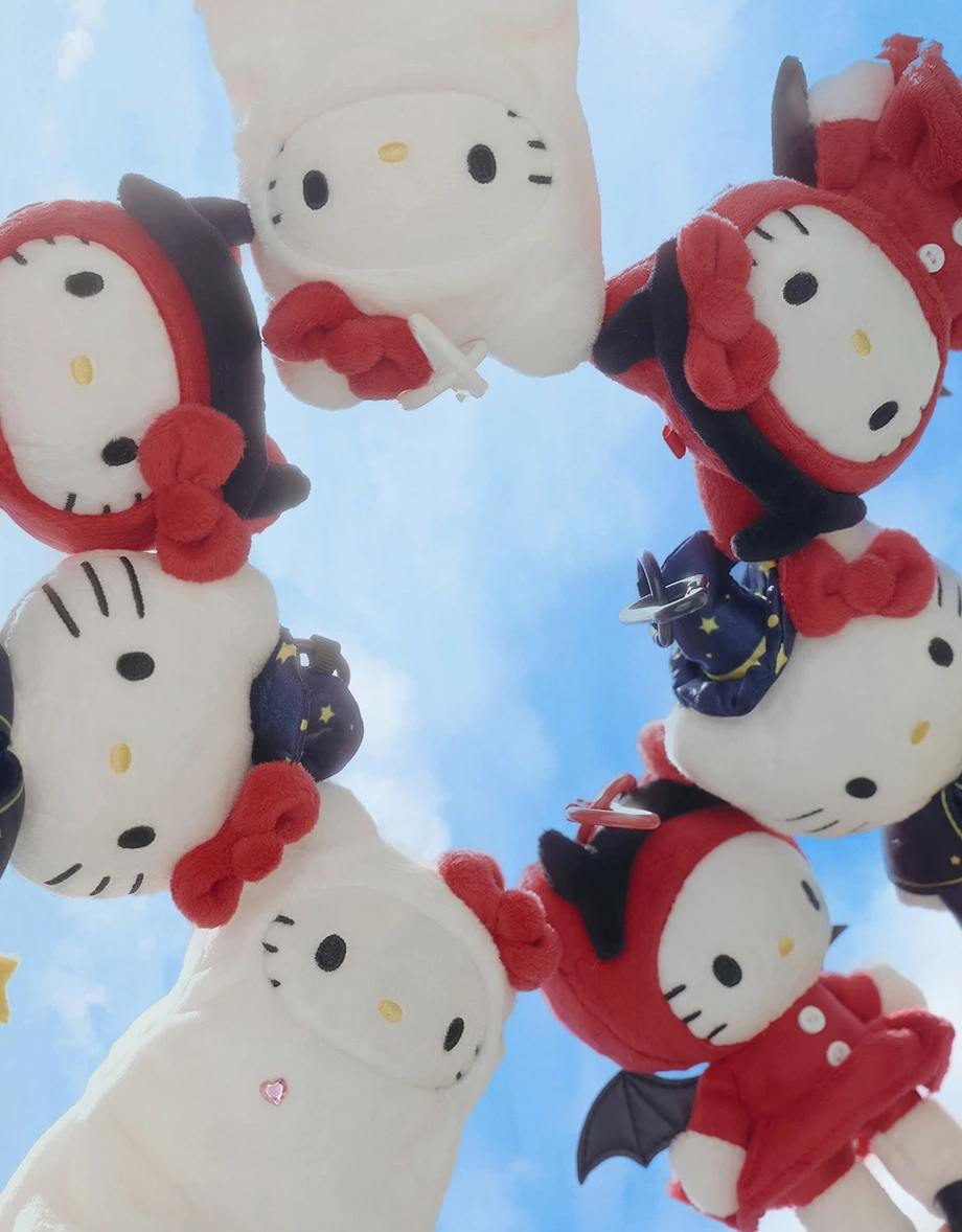 【Hello Kitty】長腿Kitty絨毛娃娃吊飾