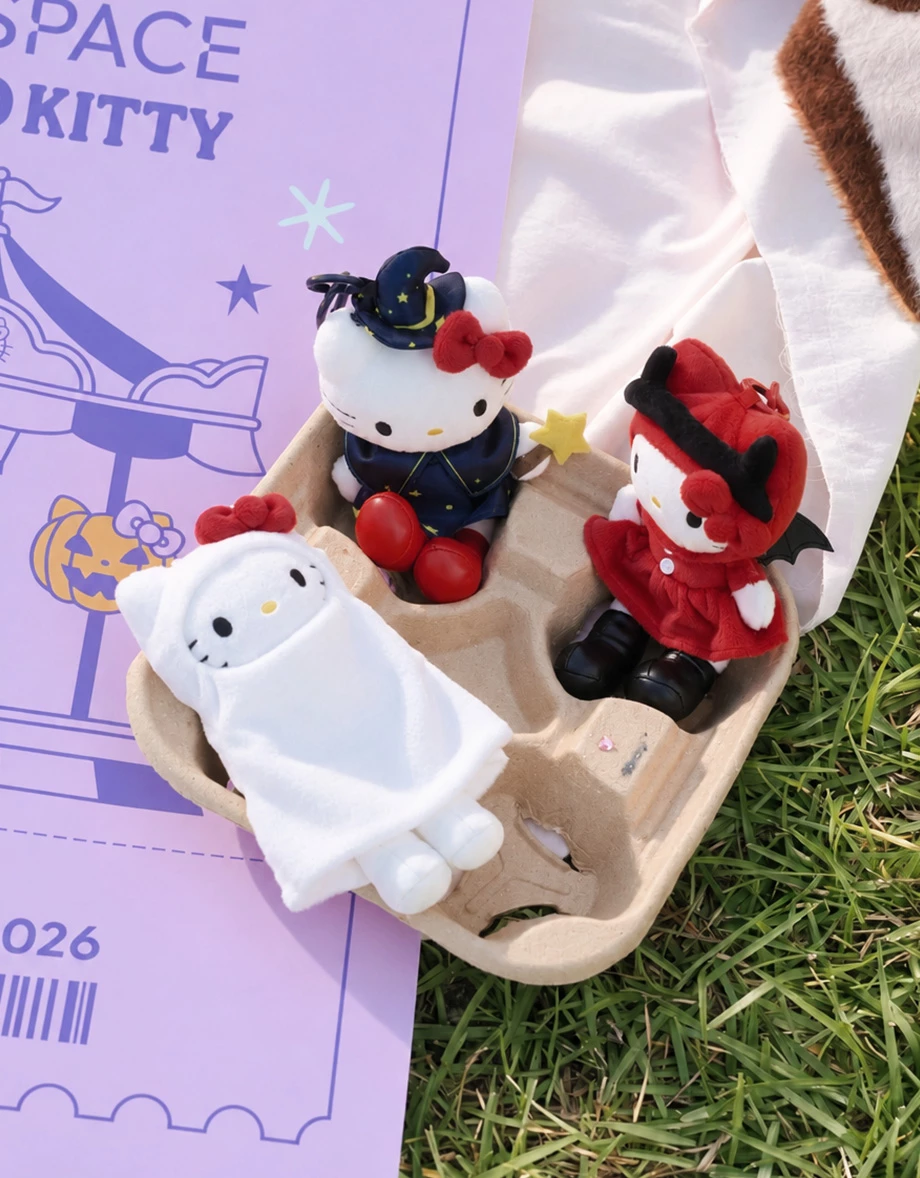 【Hello Kitty】長腿Kitty絨毛娃娃吊飾 【Hello Kitty】長腿Kitty絨毛娃娃吊飾