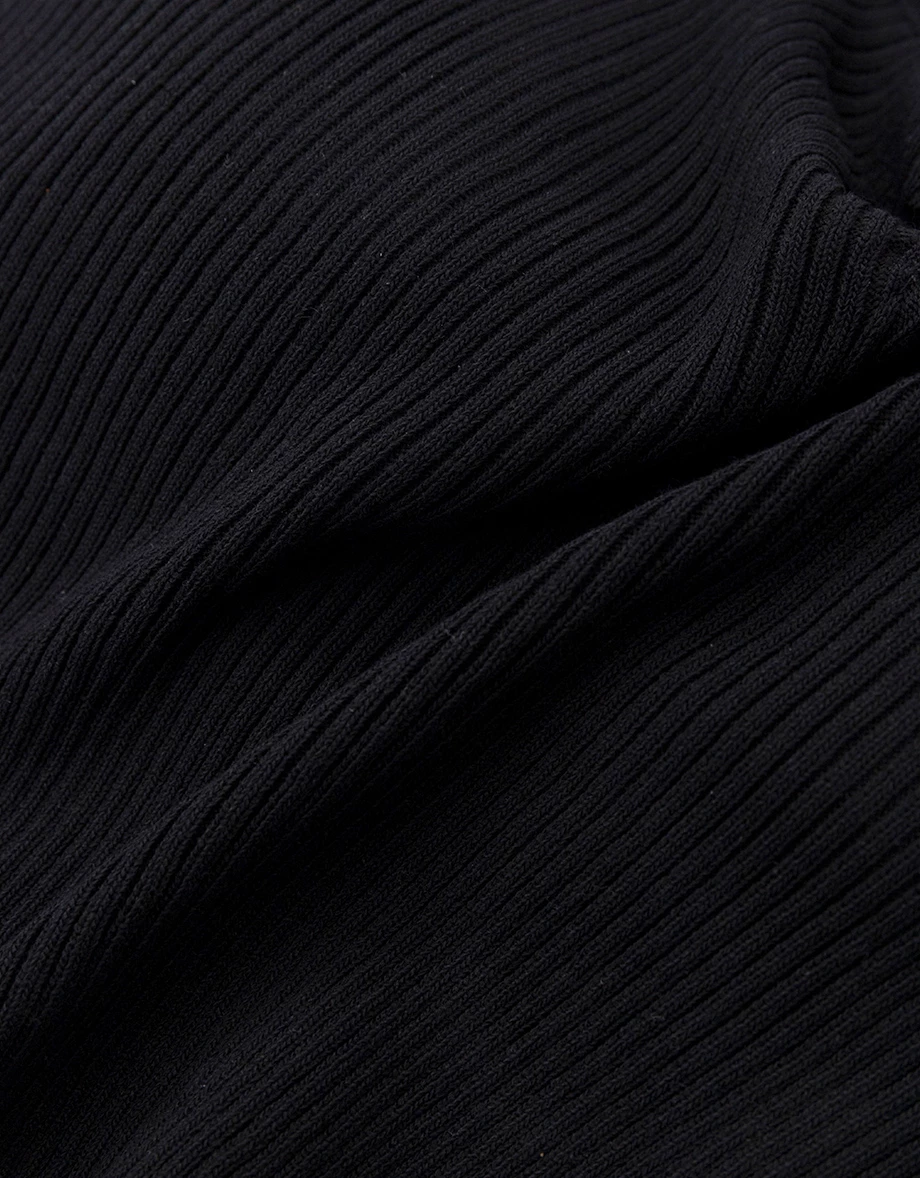 Shoulder Tie Chiffon Strap Off Shoulder Ribbed Knit Padded Bra Top Shoulder Tie Chiffon Strap Off Shoulder Ribbed Knit Padded Bra Top