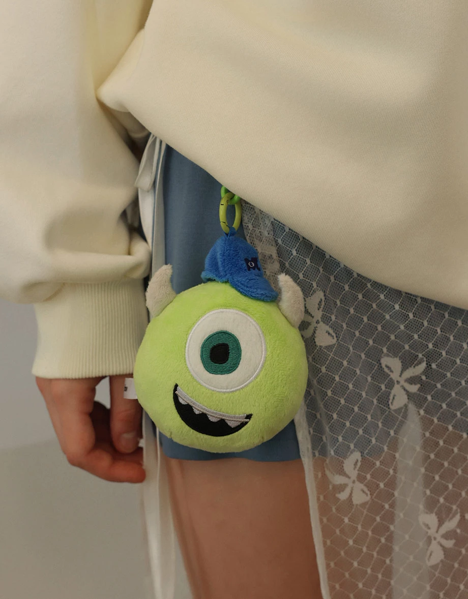 【迪士尼系列】怪獸大學  刺繡絨毛娃娃吊飾