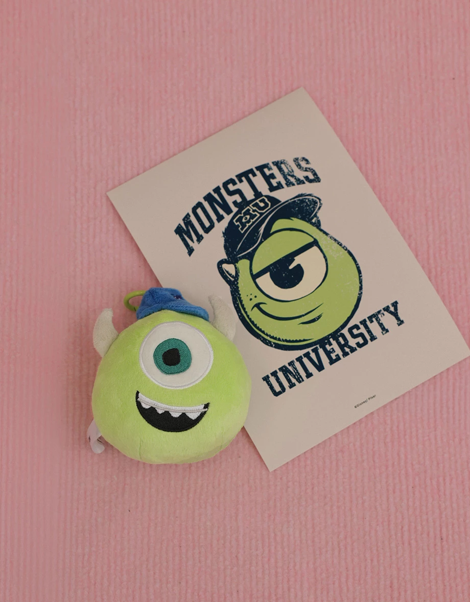 【迪士尼系列】怪獸大學  刺繡絨毛娃娃吊飾