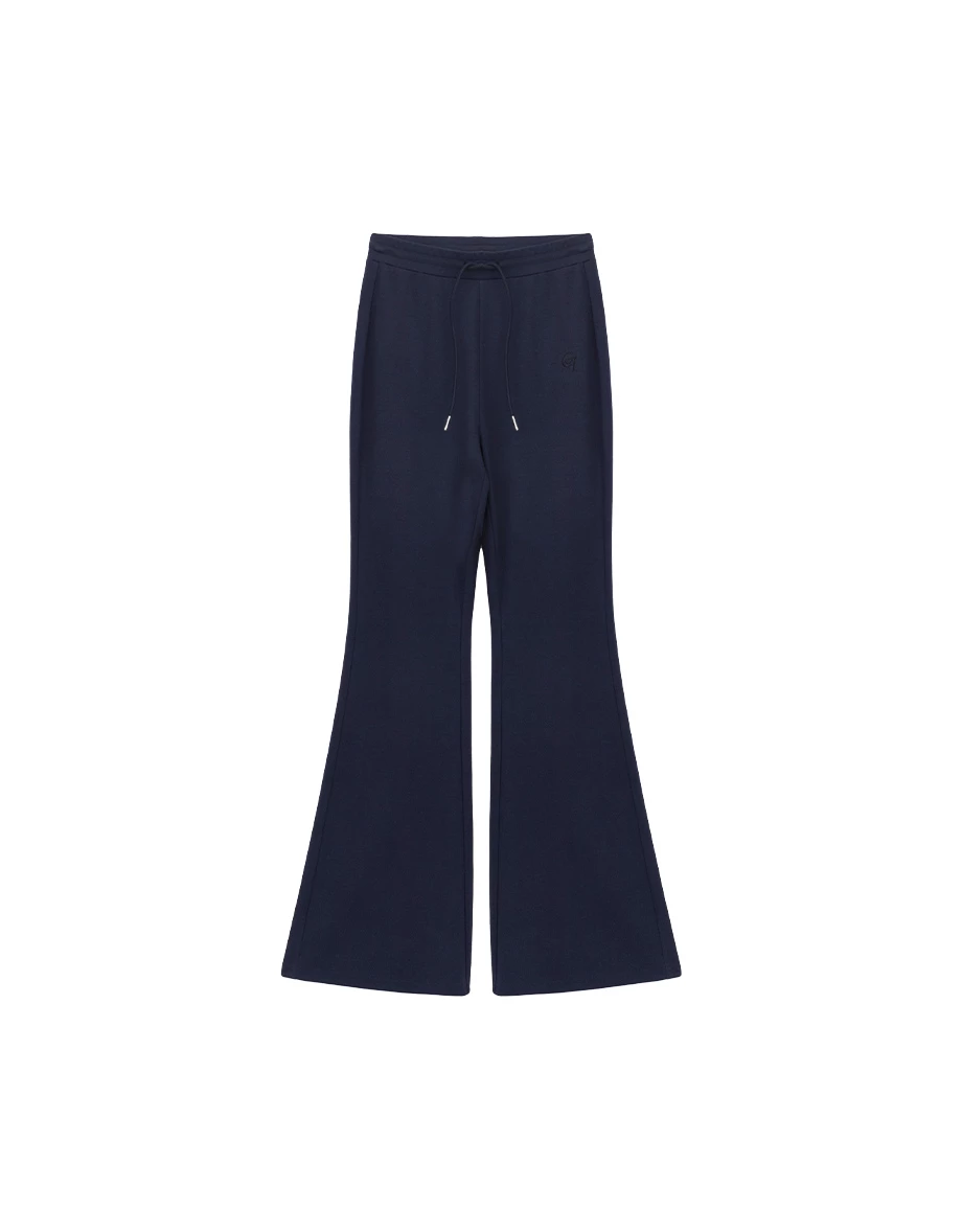 Drawstring High Waist Flared Lounge Pants Drawstring High Waist Flared Lounge Pants