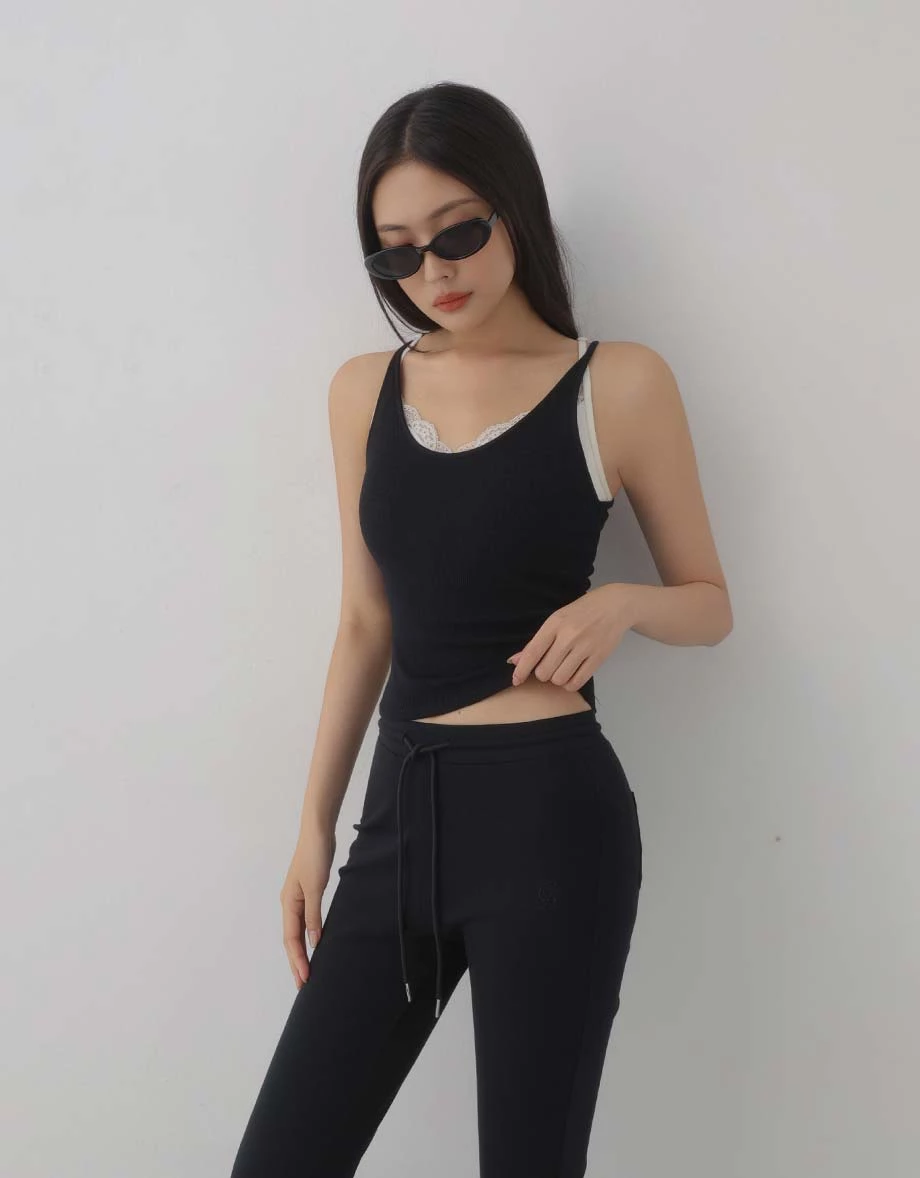 Drawstring High Waist Flared Lounge Pants Drawstring High Waist Flared Lounge Pants