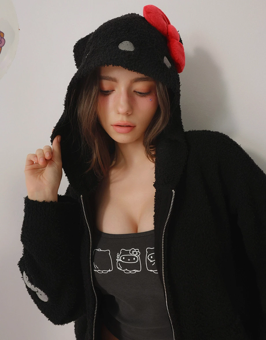 【Hello Kitty】印花小圖短版細肩帶BRA背心
