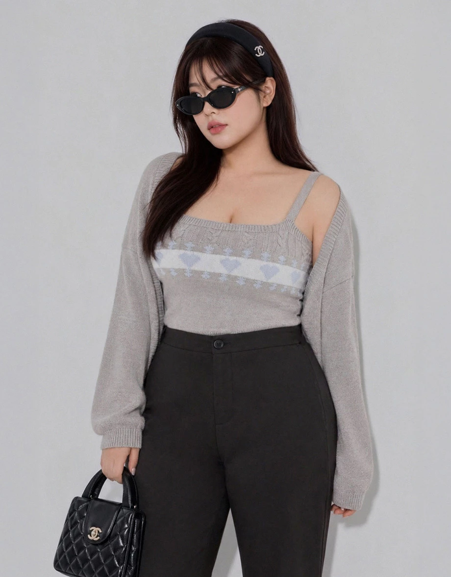 High Waist Elastic Back Flared Tailored Trousers