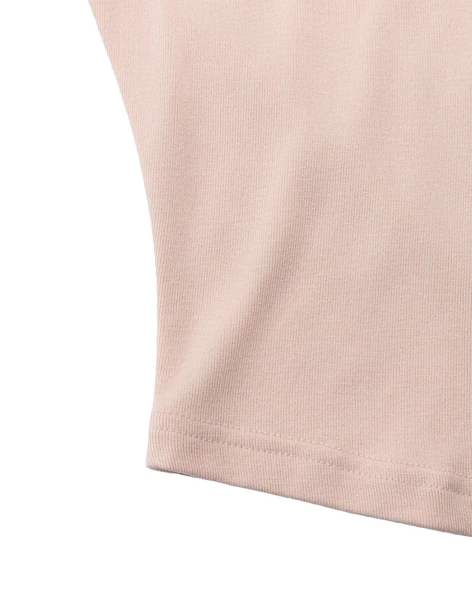 【SABRINA Design】Mock Neck Long Sleeve Crop Top 【SABRINA Design】Mock Neck Long Sleeve Crop Top