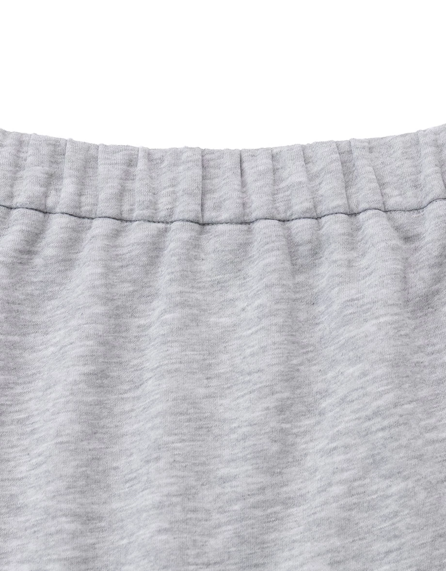 High Waist Contrast Striped Hem A Line Mini Skirt High Waist Contrast Striped Hem A Line Mini Skirt