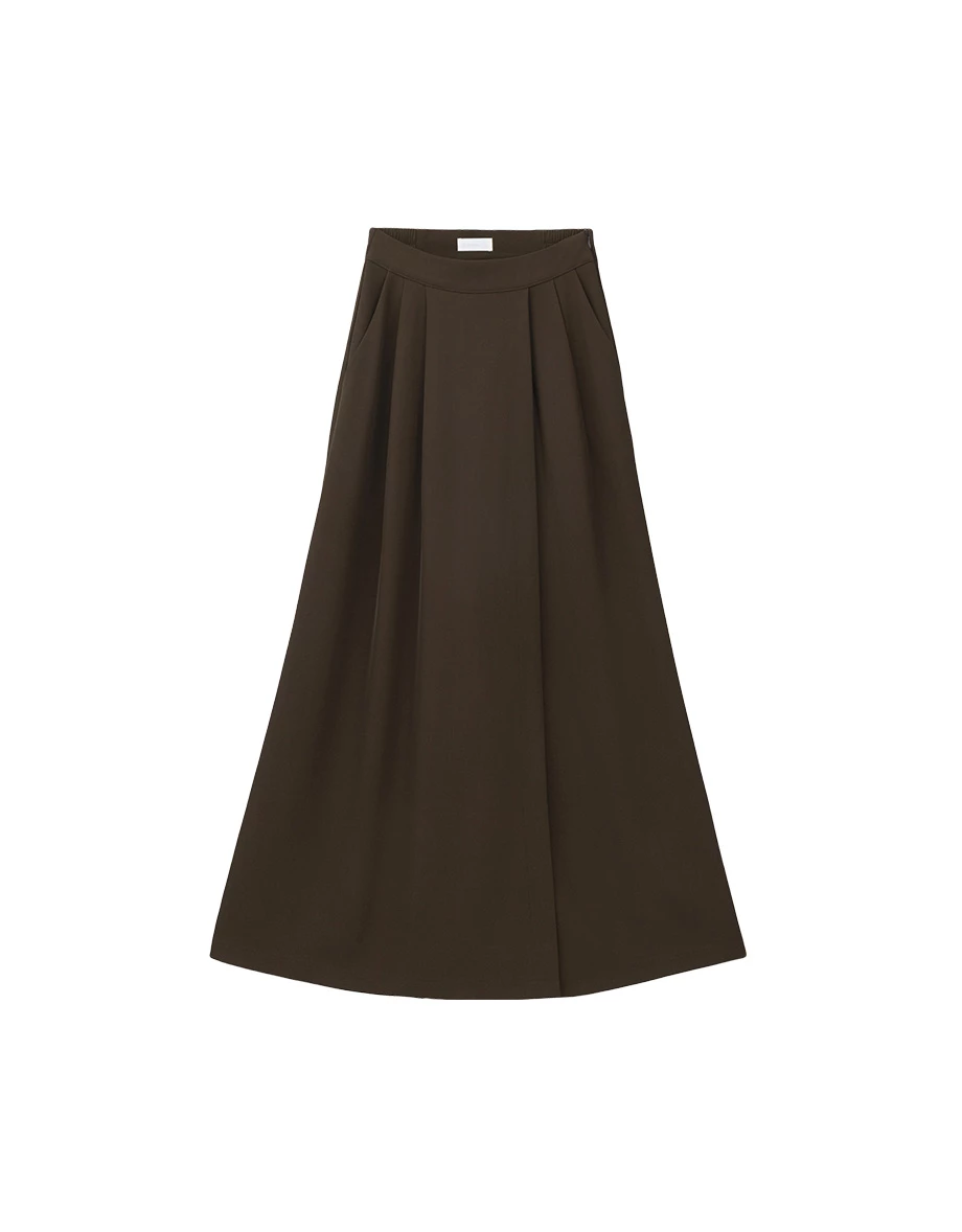 【SABRINA Design】Pleated Overlap Tailored Wide Leg Pants 【SABRINA Design】Pleated Overlap Tailored Wide Leg Pants