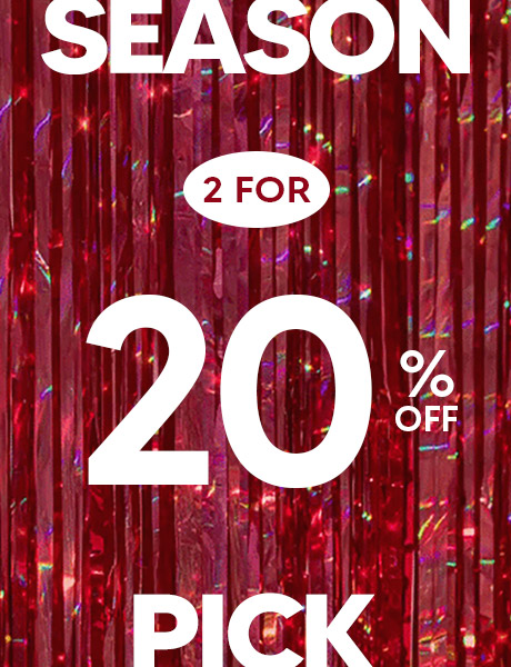 2 for 20% OFF